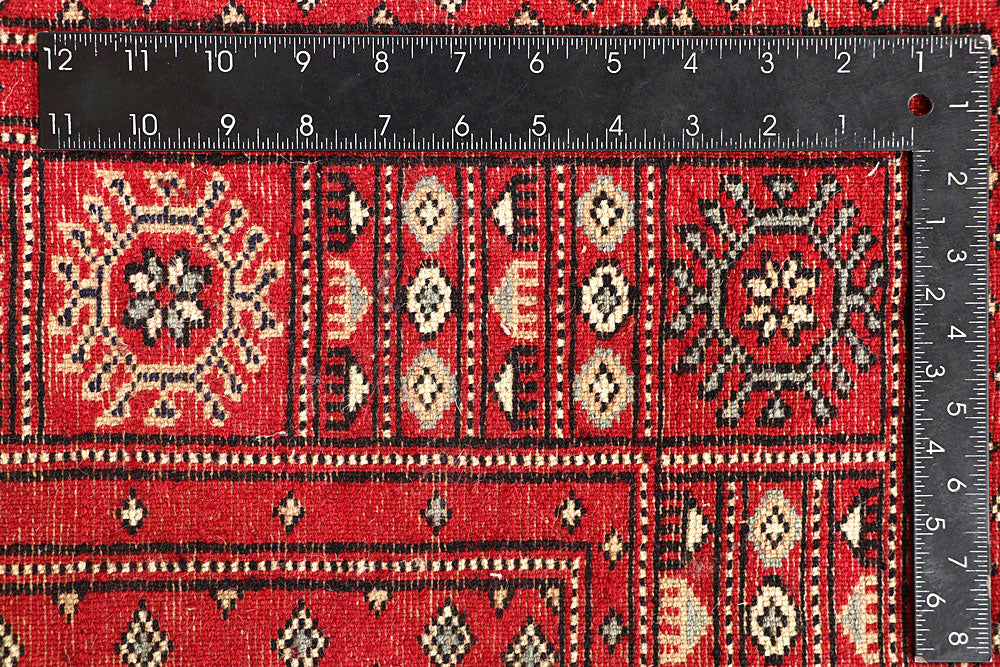 Red Bokhara 5' 11 x 5' 9 - No. 60793 - ALRUG Rug Store