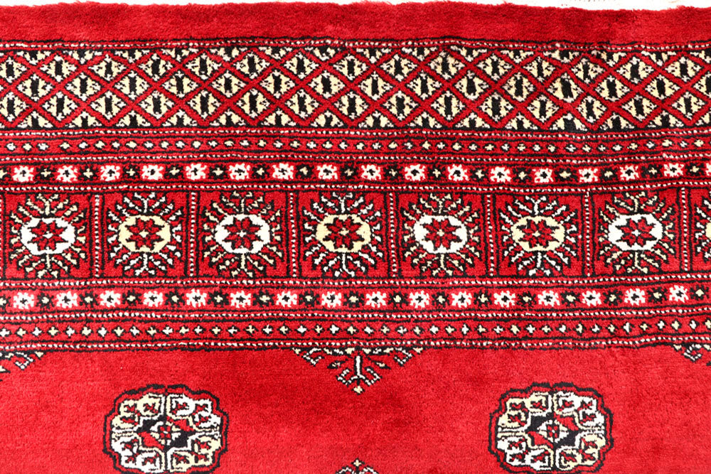 Red Bokhara 6' 7 x 6' 6 - No. 60796 - ALRUG Rug Store