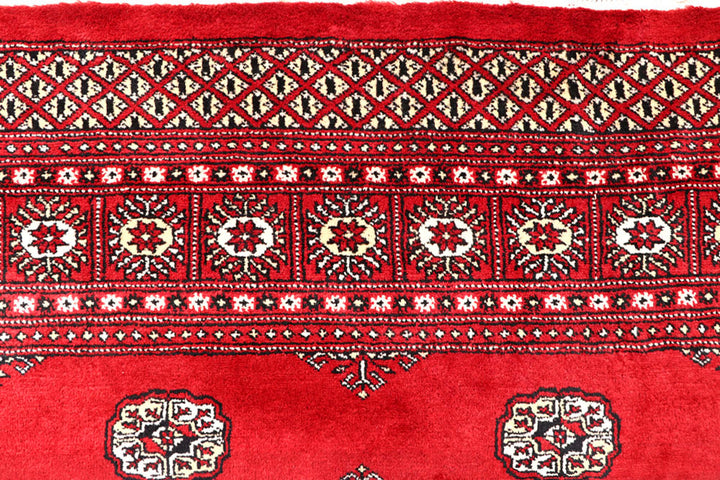Red Bokhara 6' 7 x 6' 6 - No. 60796 - ALRUG Rug Store