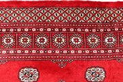 Red Bokhara 6' 7 x 6' 6 - No. 60796 - ALRUG Rug Store
