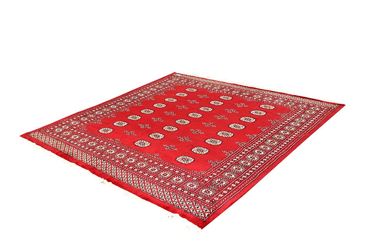 Red Bokhara 6' 7 x 6' 6 - No. 60796 - ALRUG Rug Store
