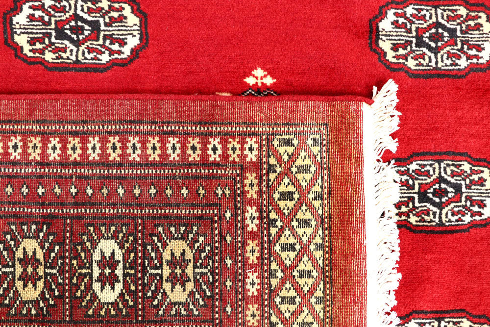 Red Bokhara 6' 8 x 6' 8 - No. 60797 - ALRUG Rug Store