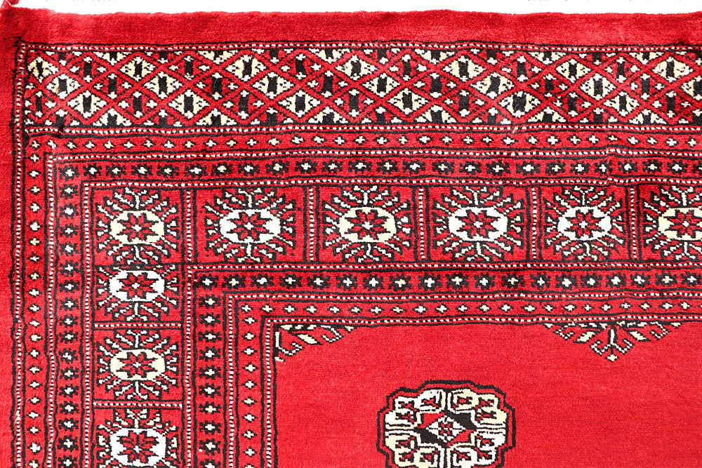Red Bokhara 6' 9 x 6' 8 - No. 60801 - ALRUG Rug Store