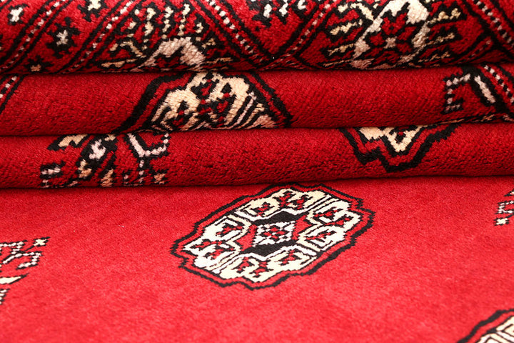 Red Bokhara 6' 9 x 6' 8 - No. 60801 - ALRUG Rug Store