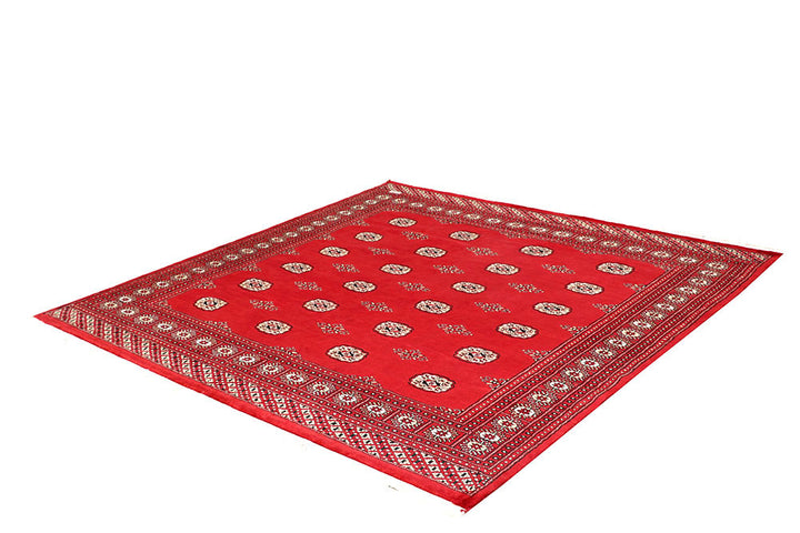 Red Bokhara 6' 9 x 6' 8 - No. 60801 - ALRUG Rug Store