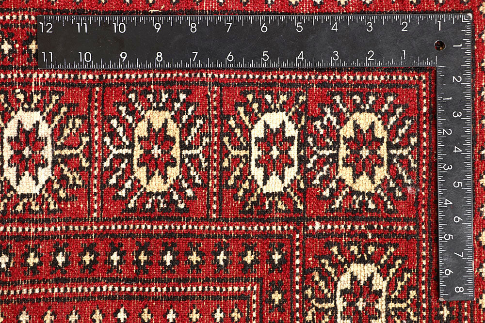 Red Bokhara 6' 9 x 6' 8 - No. 60801 - ALRUG Rug Store