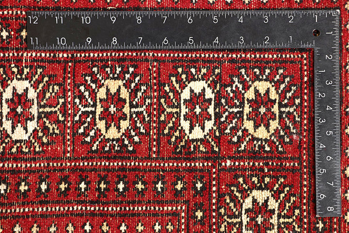 Red Bokhara 6' 9 x 6' 8 - No. 60801 - ALRUG Rug Store