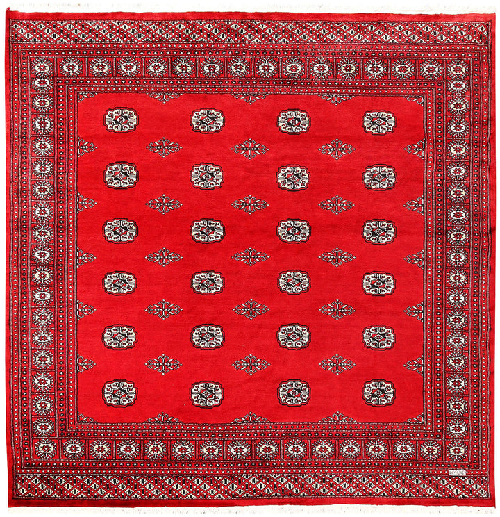 Red Bokhara 6' 9 x 6' 8 - No. 60801 - ALRUG Rug Store