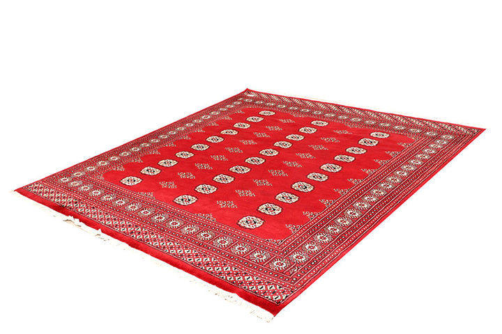Red Bokhara 6' 7 x 7' 1 - No. 60802 - ALRUG Rug Store