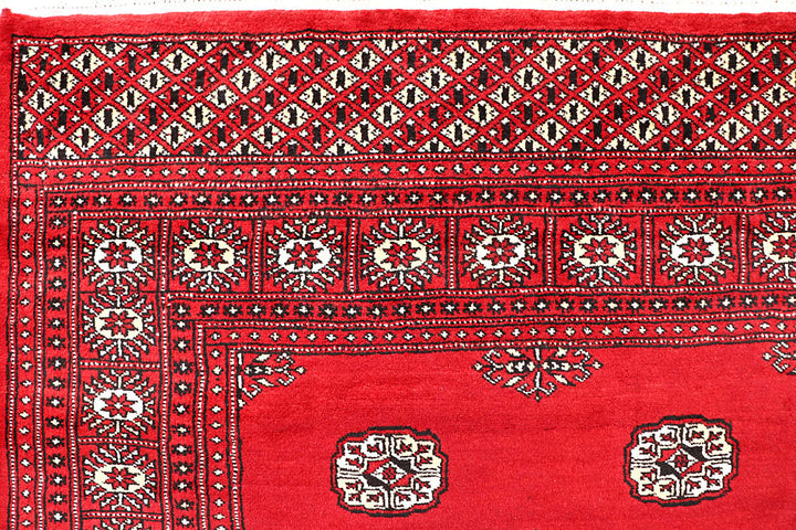 Red Bokhara 6' 8 x 6' 10 - No. 60805 - ALRUG Rug Store