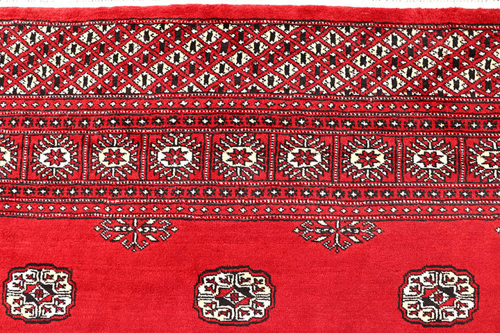 Red Bokhara 6' 8 x 6' 10 - No. 60805 - ALRUG Rug Store