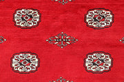Red Bokhara 6' 8 x 6' 10 - No. 60805 - ALRUG Rug Store
