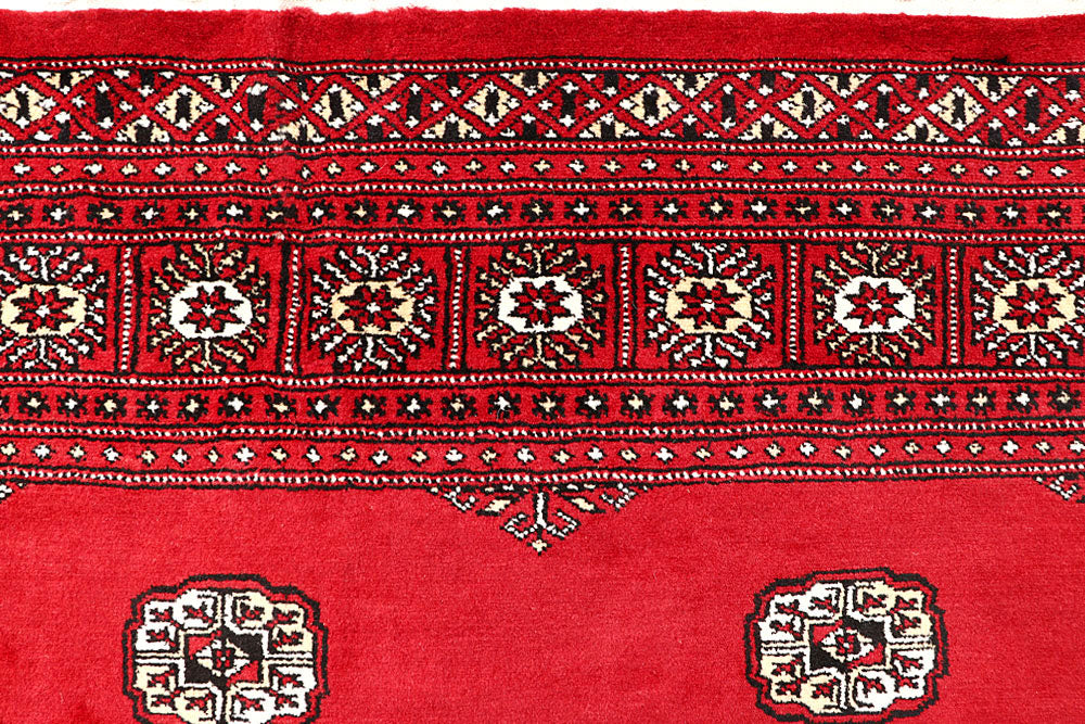 Red Bokhara 6' 8 x 6' 11 - No. 60806 - ALRUG Rug Store