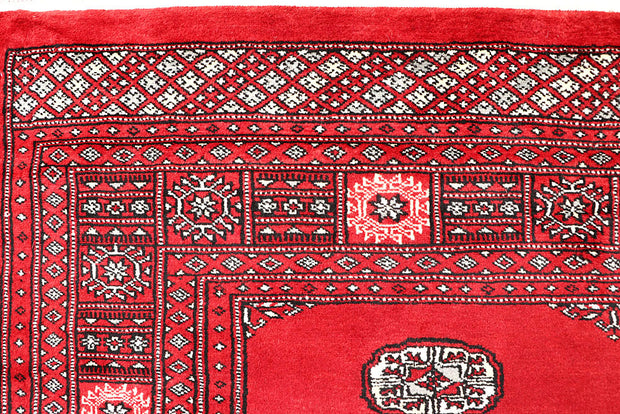 Red Bokhara 6' 9 x 6' 7 - No. 60807 - ALRUG Rug Store