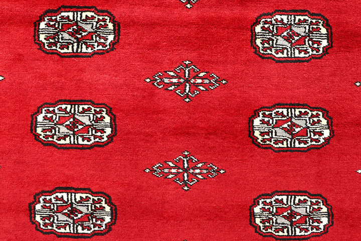 Red Bokhara 6' 9 x 6' 7 - No. 60807 - ALRUG Rug Store