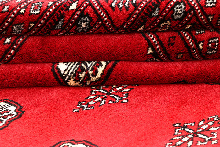 Red Bokhara 6' 9 x 6' 7 - No. 60807 - ALRUG Rug Store