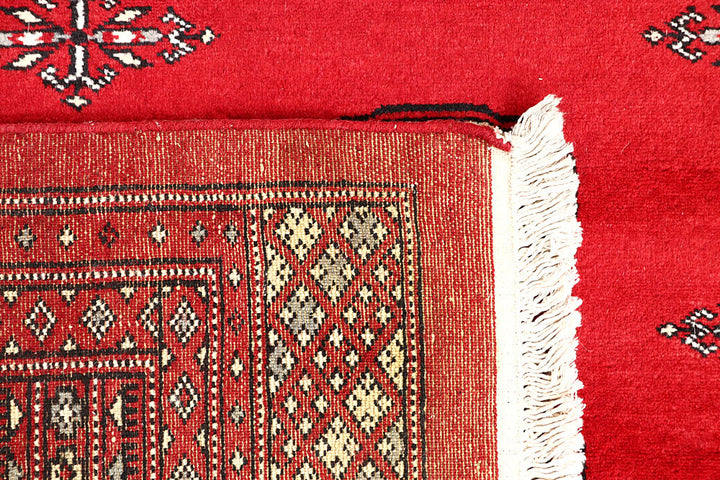 Red Bokhara 6' 9 x 6' 7 - No. 60807 - ALRUG Rug Store