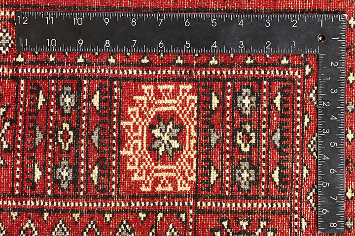Red Bokhara 6' 9 x 6' 7 - No. 60807 - ALRUG Rug Store