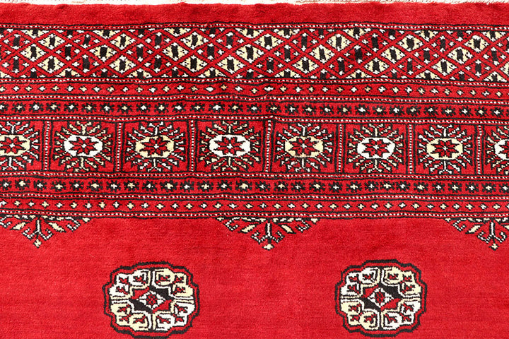 Red Bokhara 6' 7 x 6' 11 - No. 60809 - ALRUG Rug Store