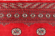 Red Bokhara 6' 7 x 6' 11 - No. 60809 - ALRUG Rug Store