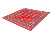 Red Bokhara 6' 11 x 6' 11 - No. 60811 - ALRUG Rug Store