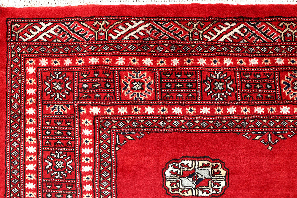 Red Bokhara 6' 7 x 6' 7 - No. 60812 - ALRUG Rug Store