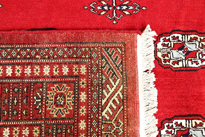 Red Bokhara 6' 7 x 6' 7 - No. 60812 - ALRUG Rug Store
