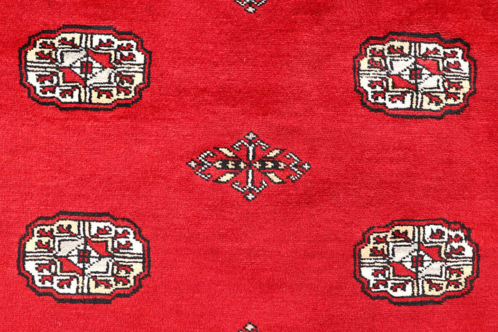 Red Bokhara 6' 10 x 7' - No. 60813 - ALRUG Rug Store
