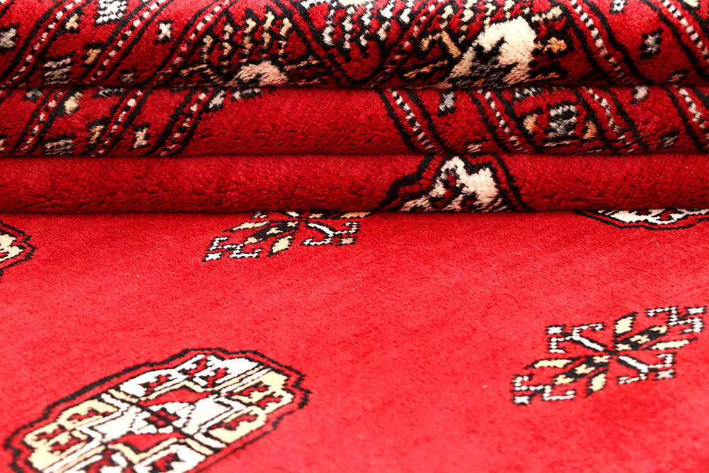 Red Bokhara 6' 10 x 7' - No. 60813 - ALRUG Rug Store