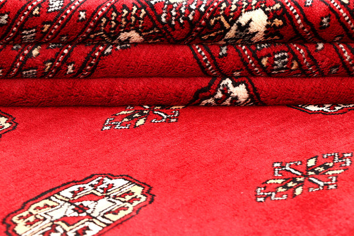 Red Bokhara 6' 10 x 7' - No. 60813 - ALRUG Rug Store