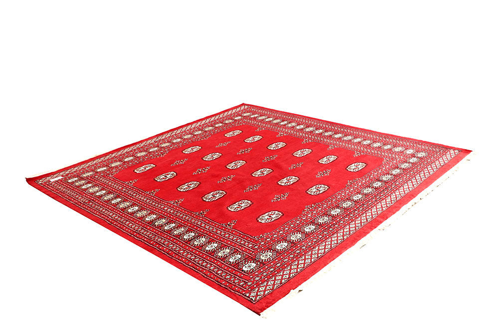 Red Bokhara 6' 10 x 7' - No. 60813 - ALRUG Rug Store