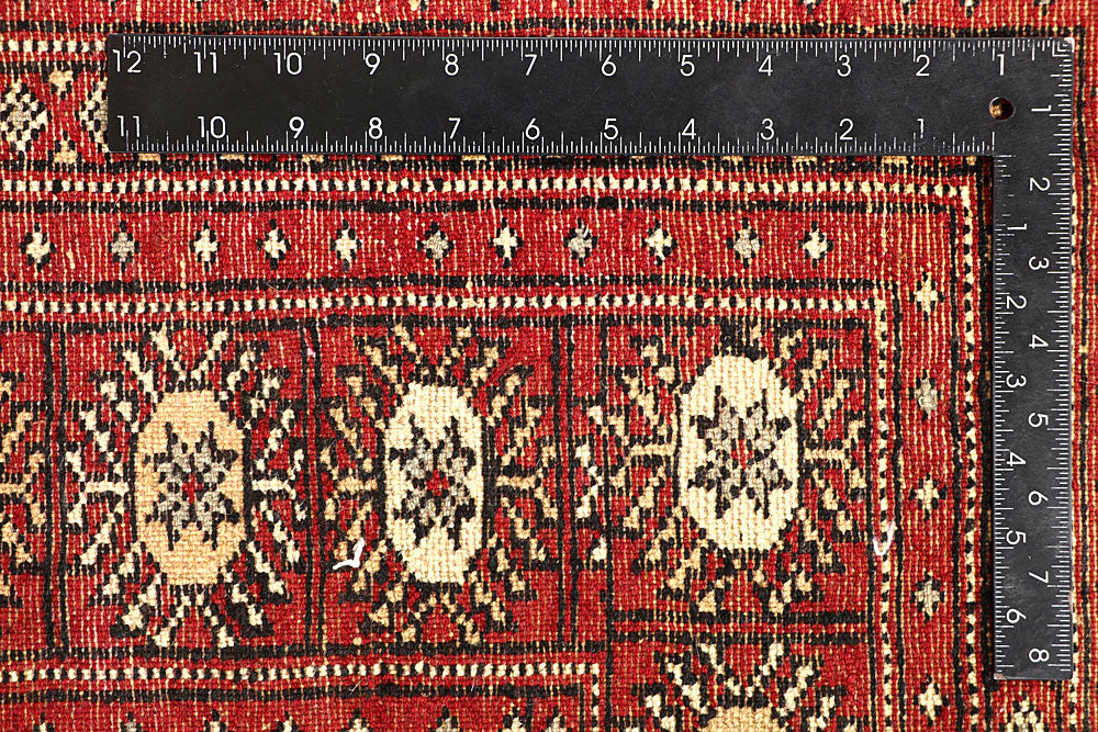 Red Bokhara 6' 10 x 7' - No. 60813 - ALRUG Rug Store