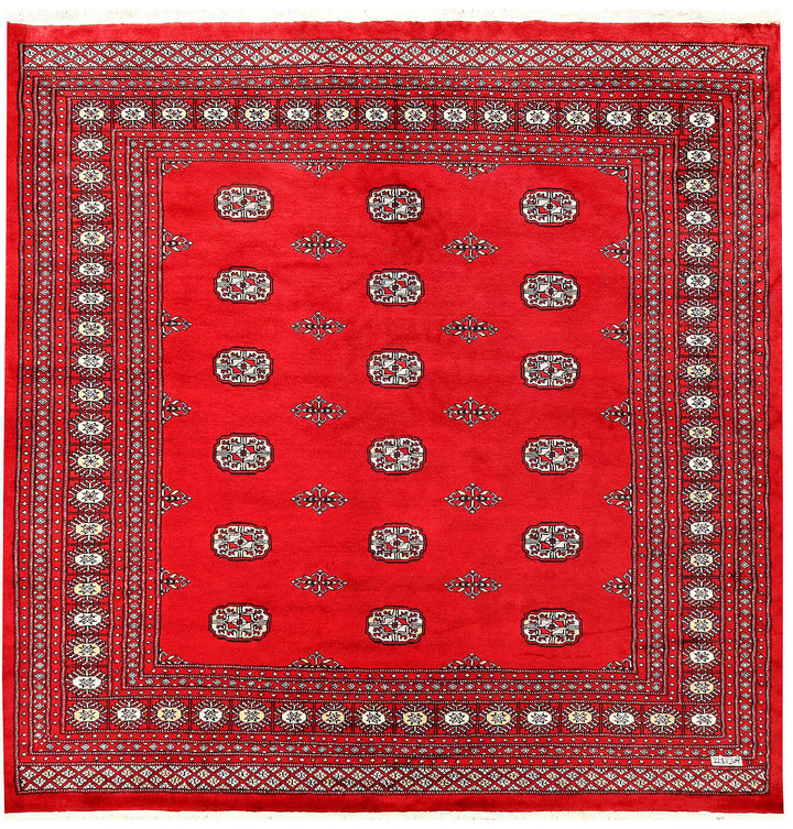 Red Bokhara 6' 10 x 7' - No. 60813 - ALRUG Rug Store
