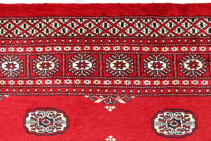 Red Bokhara 6' 5 x 6' 9 - No. 60815 - ALRUG Rug Store