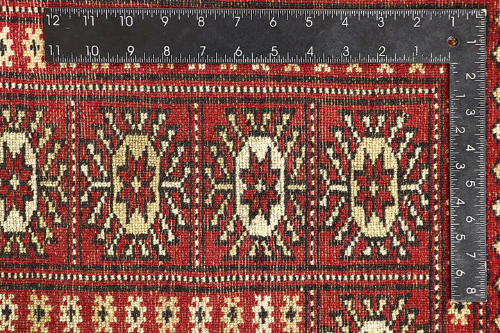 Red Bokhara 6' 5 x 6' 9 - No. 60815 - ALRUG Rug Store