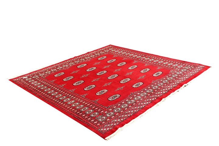 Red Bokhara 6' 8 x 6' 9 - No. 60816 - ALRUG Rug Store