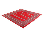 Red Bokhara 6' 11 x 7' 2 - No. 60817 - ALRUG Rug Store