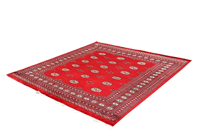 Red Bokhara 6' 11 x 7' 2 - No. 60817 - ALRUG Rug Store