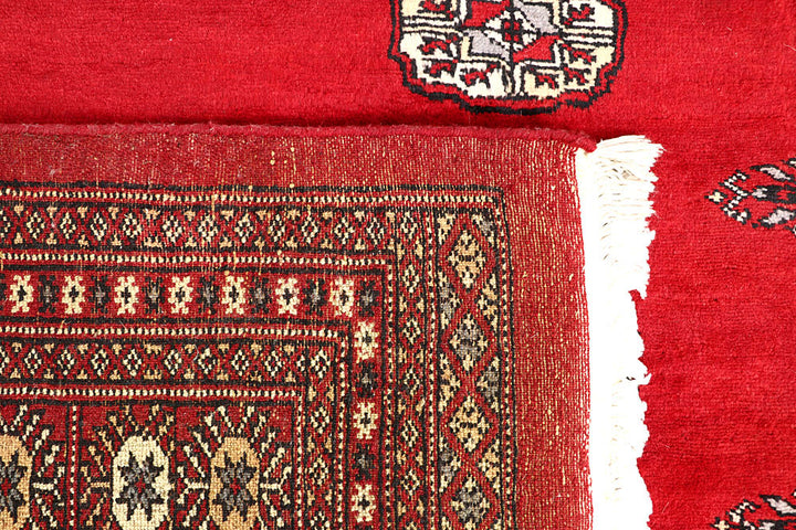 Red Bokhara 6' 11 x 7' 2 - No. 60817 - ALRUG Rug Store