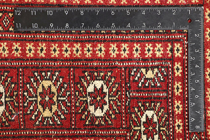 Red Bokhara 6' 8 x 6' 4 - No. 60819 - ALRUG Rug Store