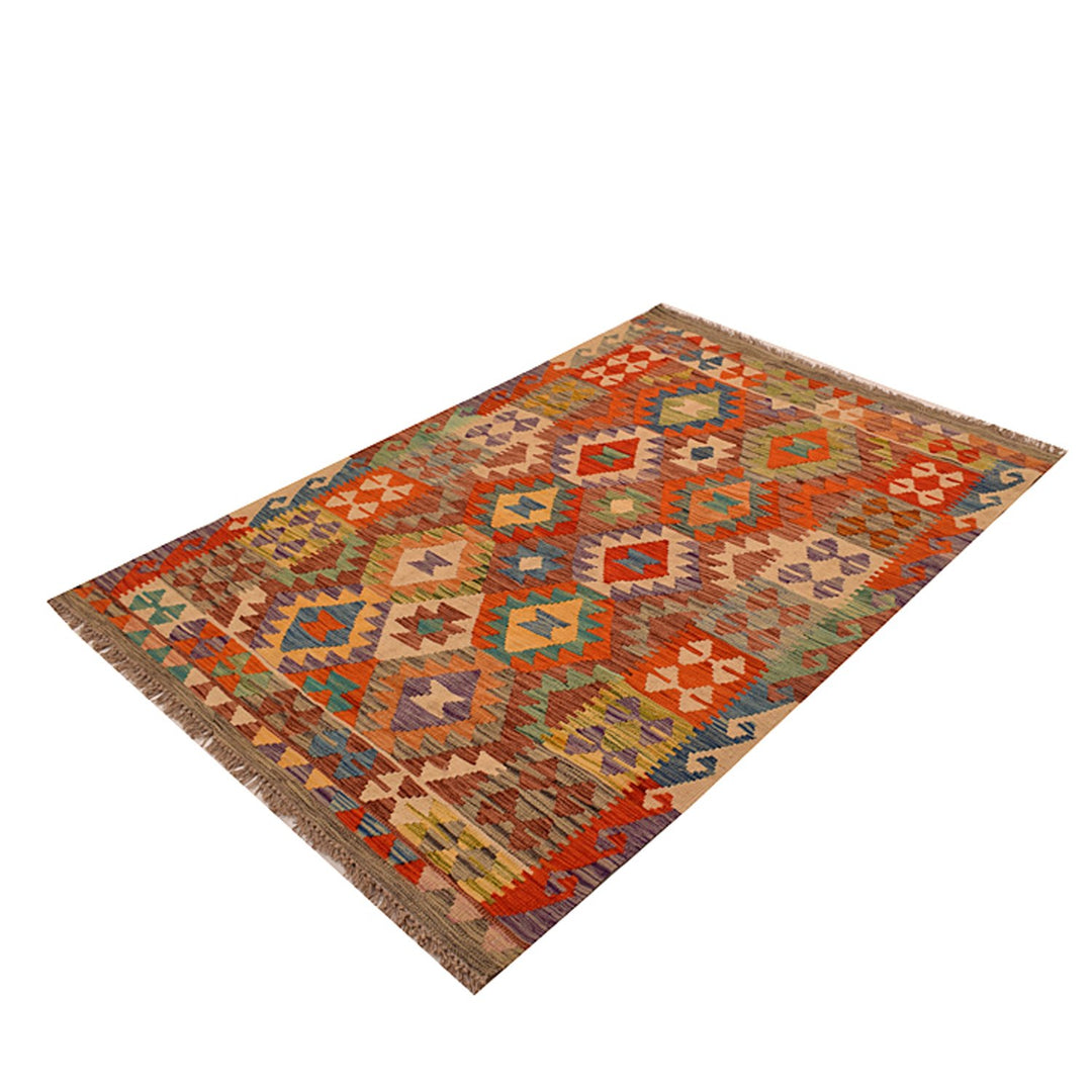 Vegetable Kilim 4' x 5' 7 (ft) - No. AL51415 - ALRUG Rug Store