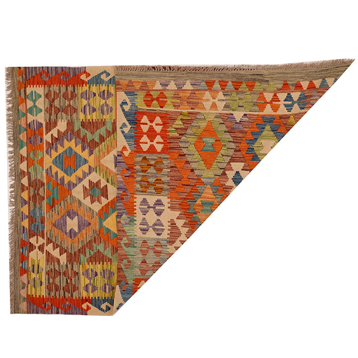 Vegetable Kilim 4' x 5' 7 (ft) - No. AL51415 - ALRUG Rug Store
