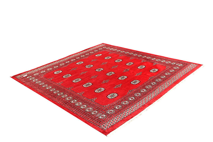 Red Bokhara 6' 9 x 7' 3 - No. 60825 - ALRUG Rug Store