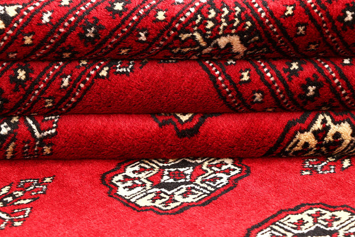Red Bokhara 6' 8 x 6' 10 - No. 60826 - ALRUG Rug Store