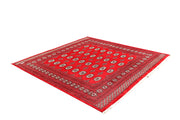 Red Bokhara 6' 8 x 6' 10 - No. 60826 - ALRUG Rug Store
