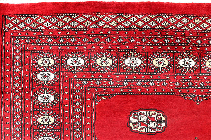 Red Bokhara 6' 9 x 6' 10 - No. 60827 - ALRUG Rug Store