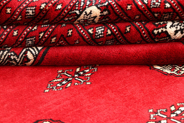 Red Bokhara 6' 9 x 6' 10 - No. 60827 - ALRUG Rug Store