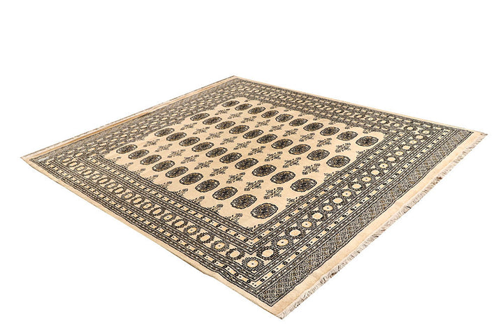 Blanched Almond Bokhara 6' 6 x 7' - No. 60830 - ALRUG Rug Store