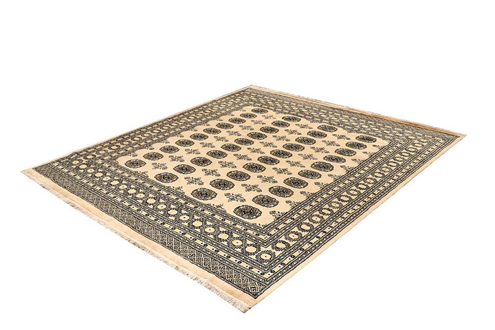 Blanched Almond Bokhara 6' 6 x 7' - No. 60830 - ALRUG Rug Store