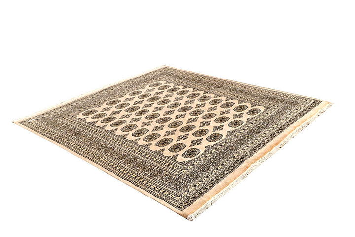 Blanched Almond Bokhara 6' 4 x 6' 11 - No. 60835 - ALRUG Rug Store